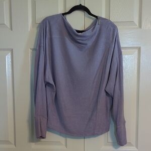 Gilli Purple Cowl Neck Sweater Soft and Stylish